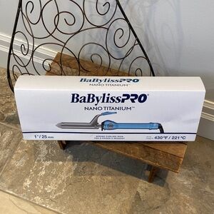 🆕 BabylissPro Curling Iron 1”